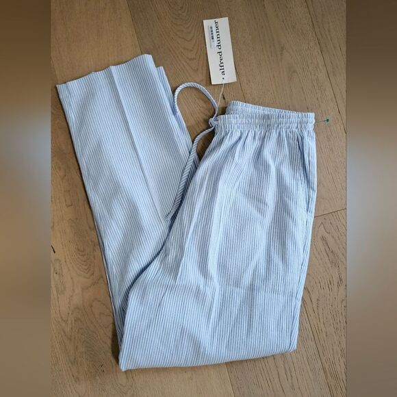 Nwt Alfred Dunner Blue Sweatpants Comfortable Joggers - Picture 1 of 4